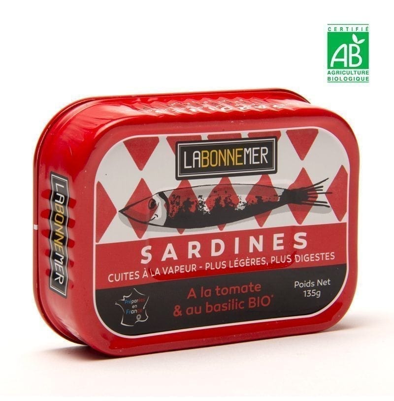 sardine tomate basilic bio