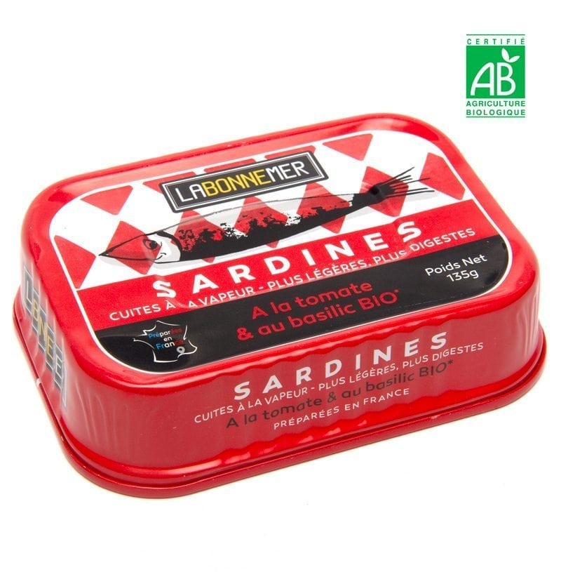 Sardine Tomate Basilikum bio
