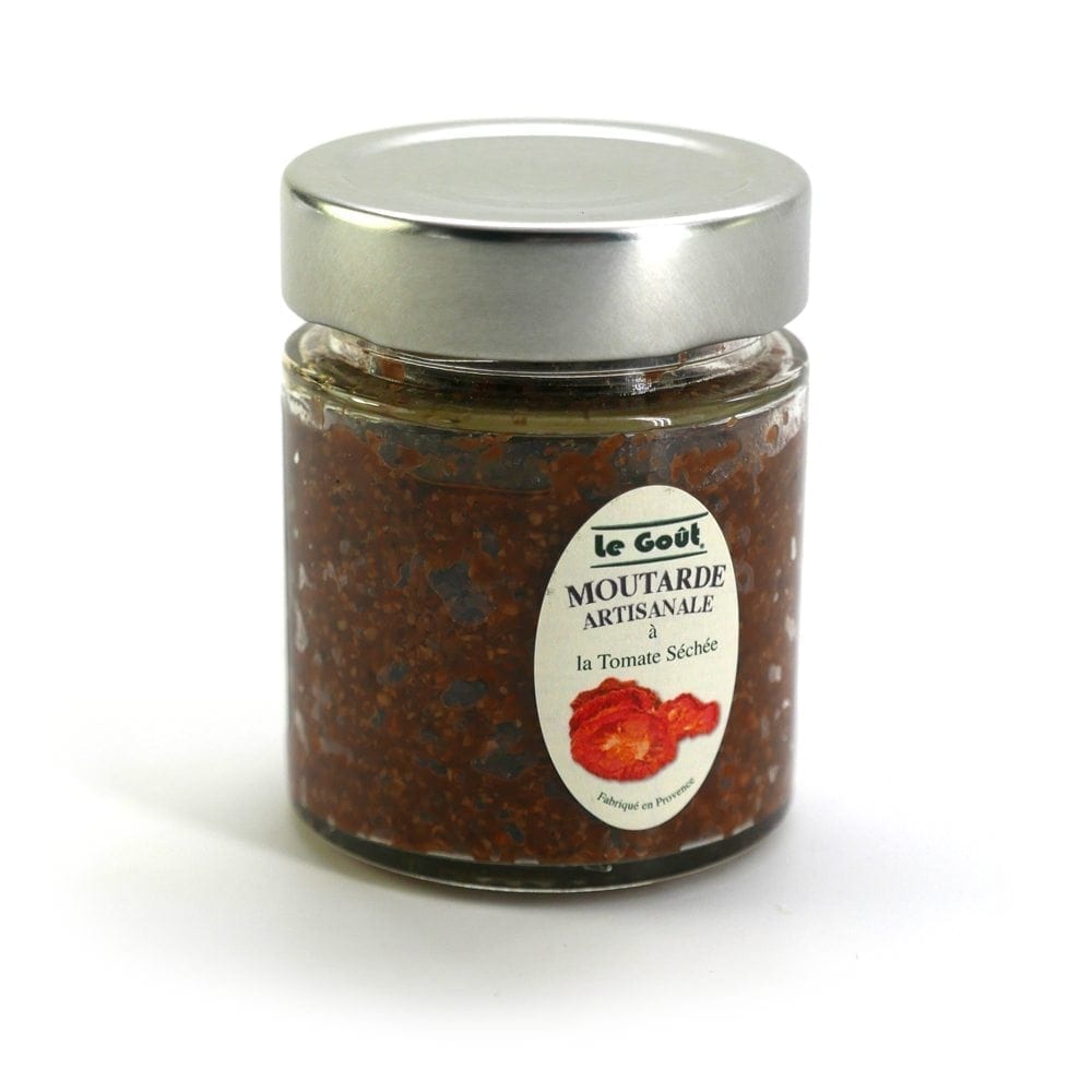 Artisan mustard with dried tomatoes