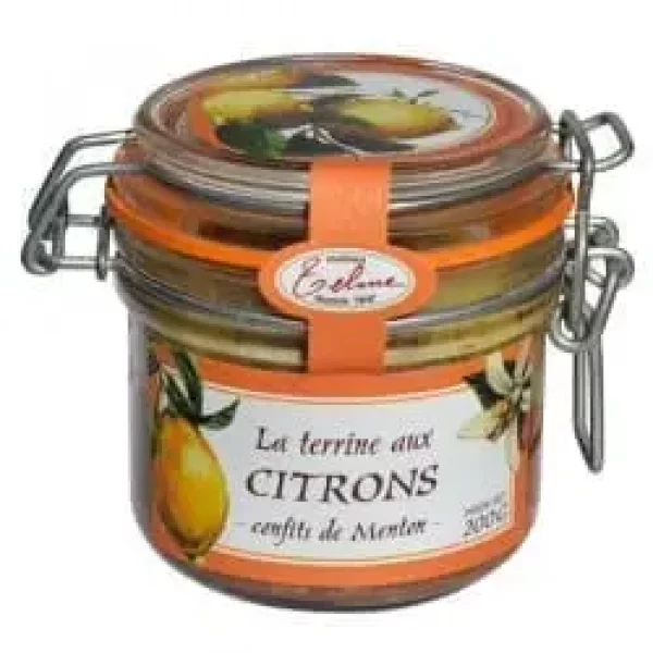 Terrine aux citrons confits de Menton