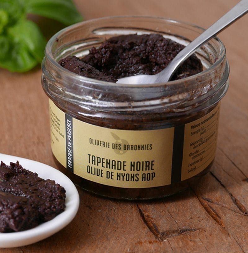 Tapenade noire olive de Nyons AOP
