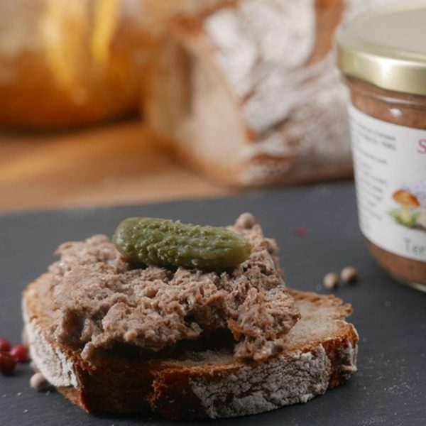 Terrine de sanglier aux cèpes