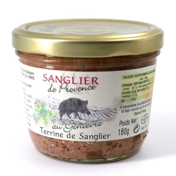 Terrine de sanglier au genièvre