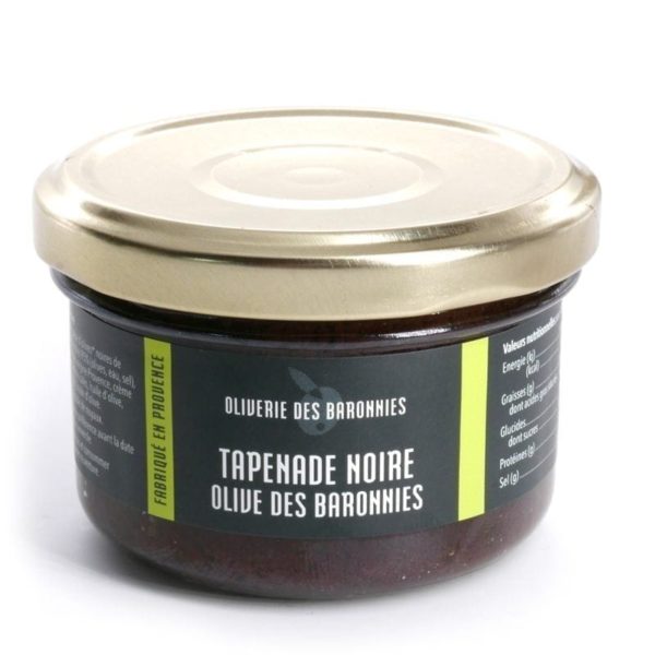Tapenade aux olives noires de Provence