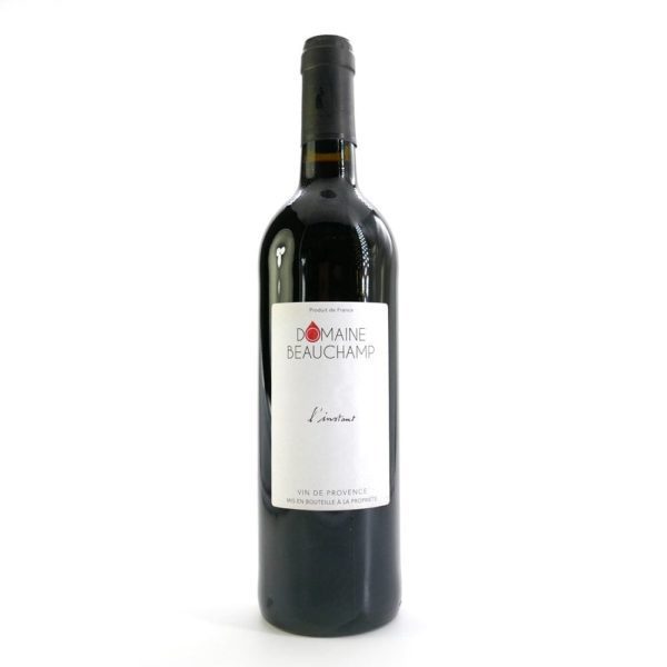 Vin rouge Domaine Beauchamp - l'instant
