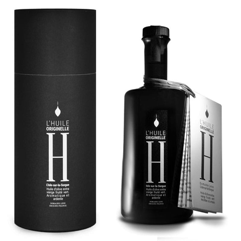 huile d'olive de Patrick Bruel - Hui h, Domaine Leos, extra vierge