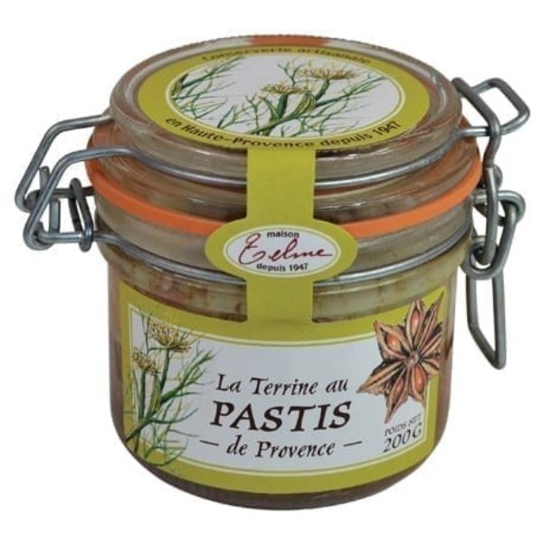 Terrine au pastis de Forcalquier
