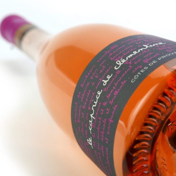 Vin rosé Le Caprice de Clémentine du Château Les Valentines