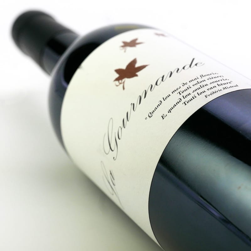 La Gourmande - Vin rouge AOP Côtes de Provence Château Les Valentines