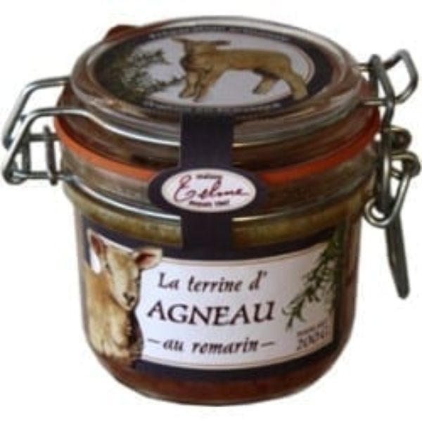 Terrine d'agneau au romarin