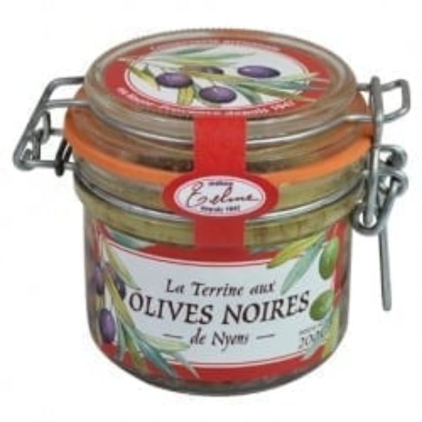 Terrine aux olives noires de Nyons