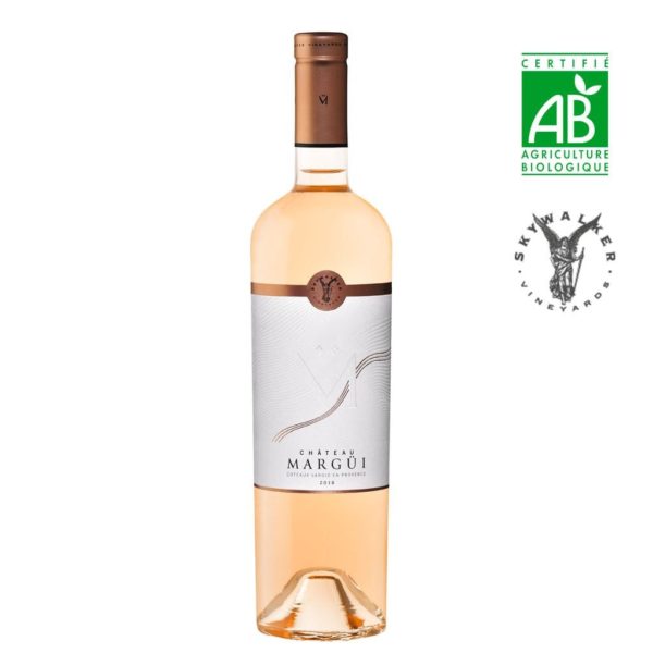 Vin rosé Bio Château Margüi de George Lucas