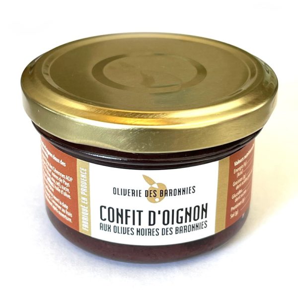 Confit d'oignon aux olives noires des Baronnies