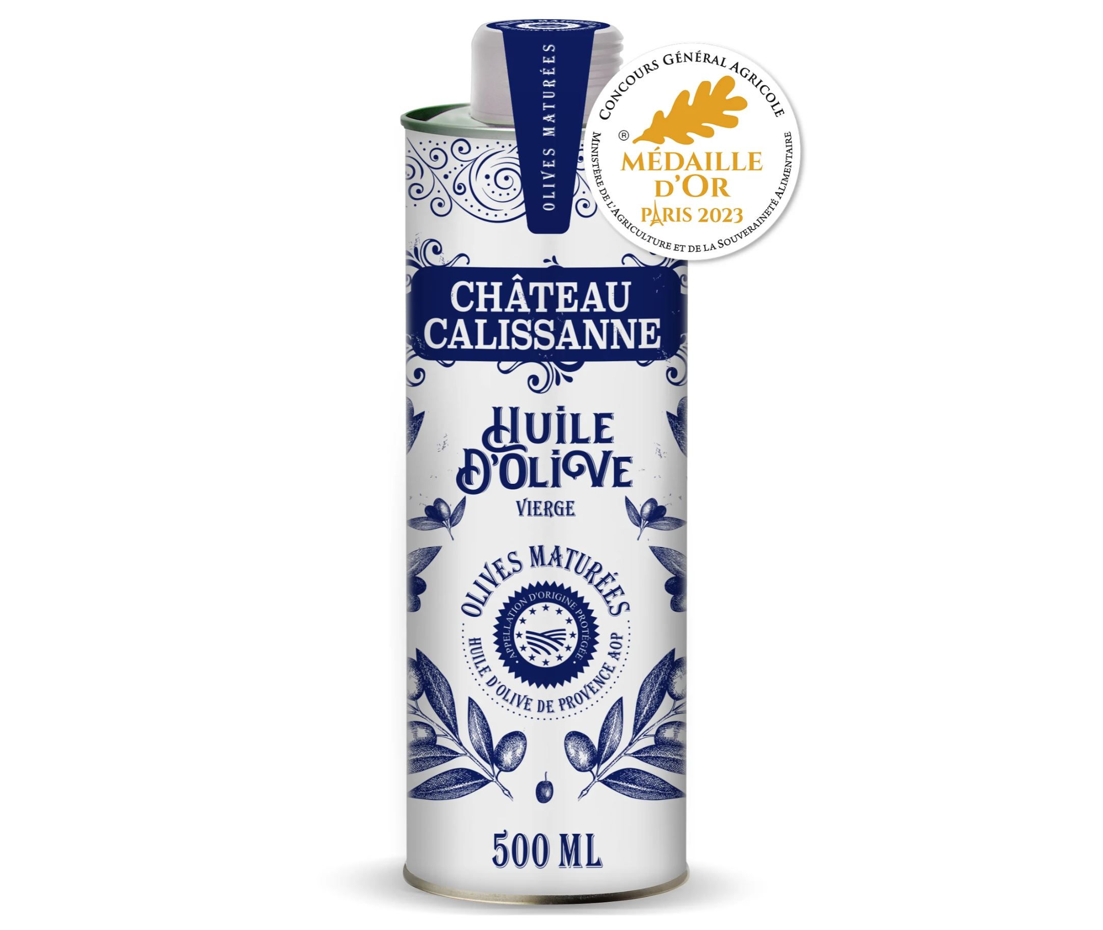 Cápsula de coleta - Huile d'olive du Château Calissanne