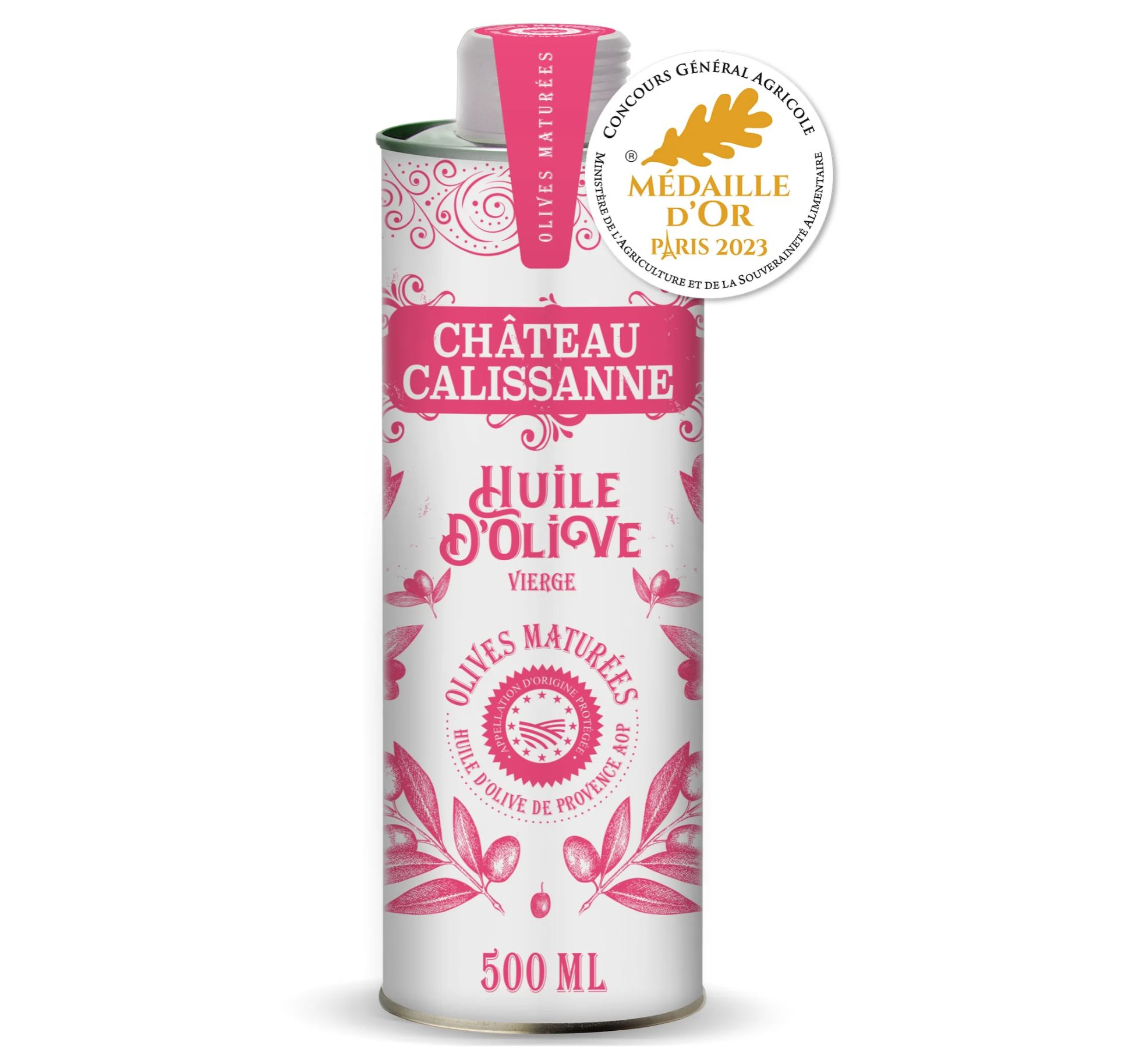 Cápsula de coleta - Huile d'olive du Château Calissanne