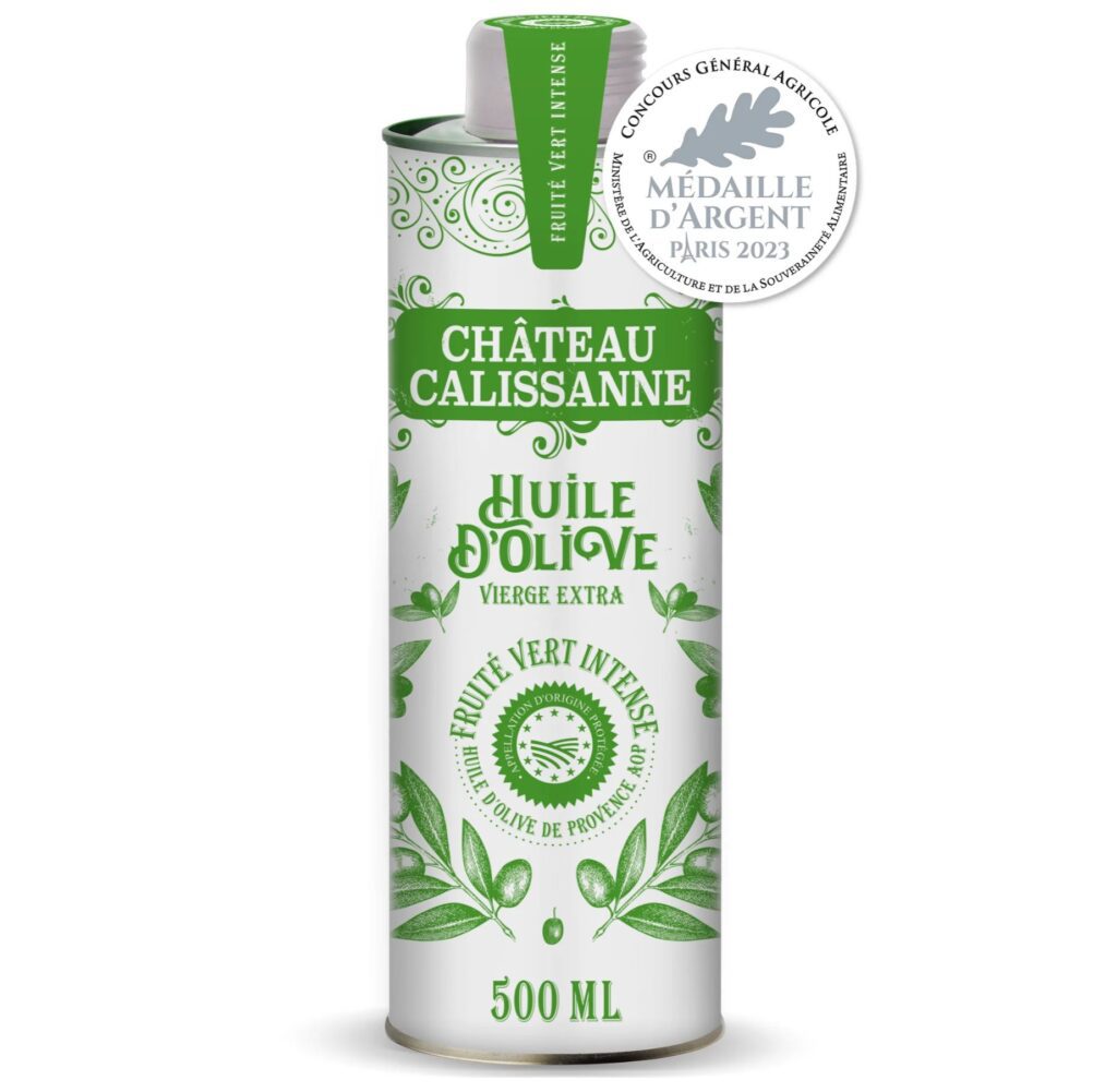 Green bottle capsule
