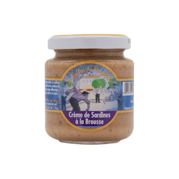Crème de sardine à la Brousse - Les Belles de Marseille