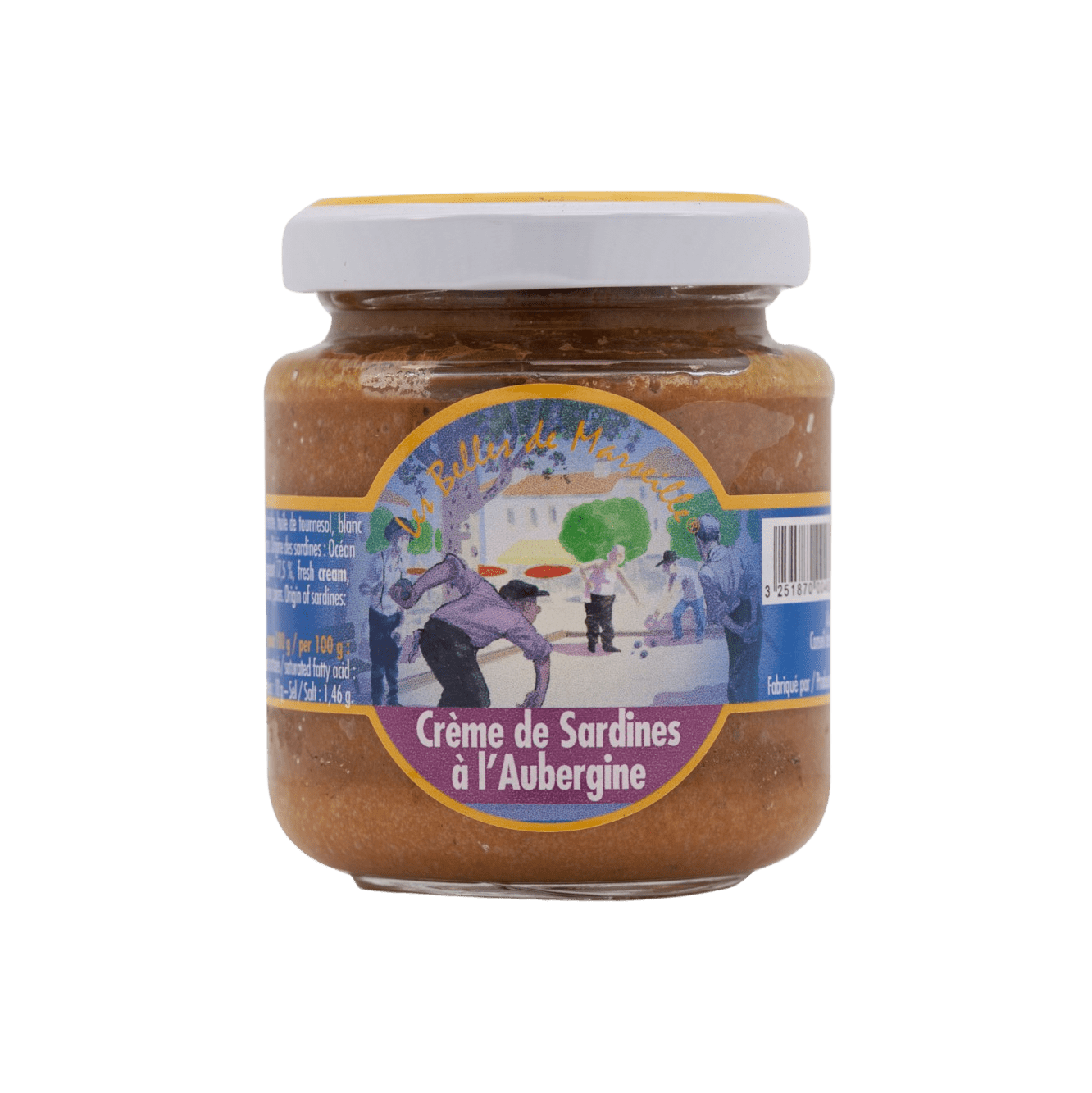 Crème de sardine à l'aubergine - Красавицы Марселя